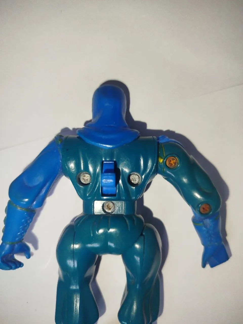 Boneco mighty morphin Power Rangers Bandai ninja azul - Foto 3