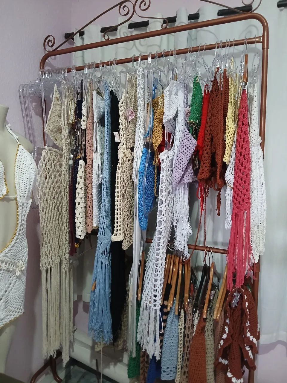 Arara de roupa para loja  - Foto 2