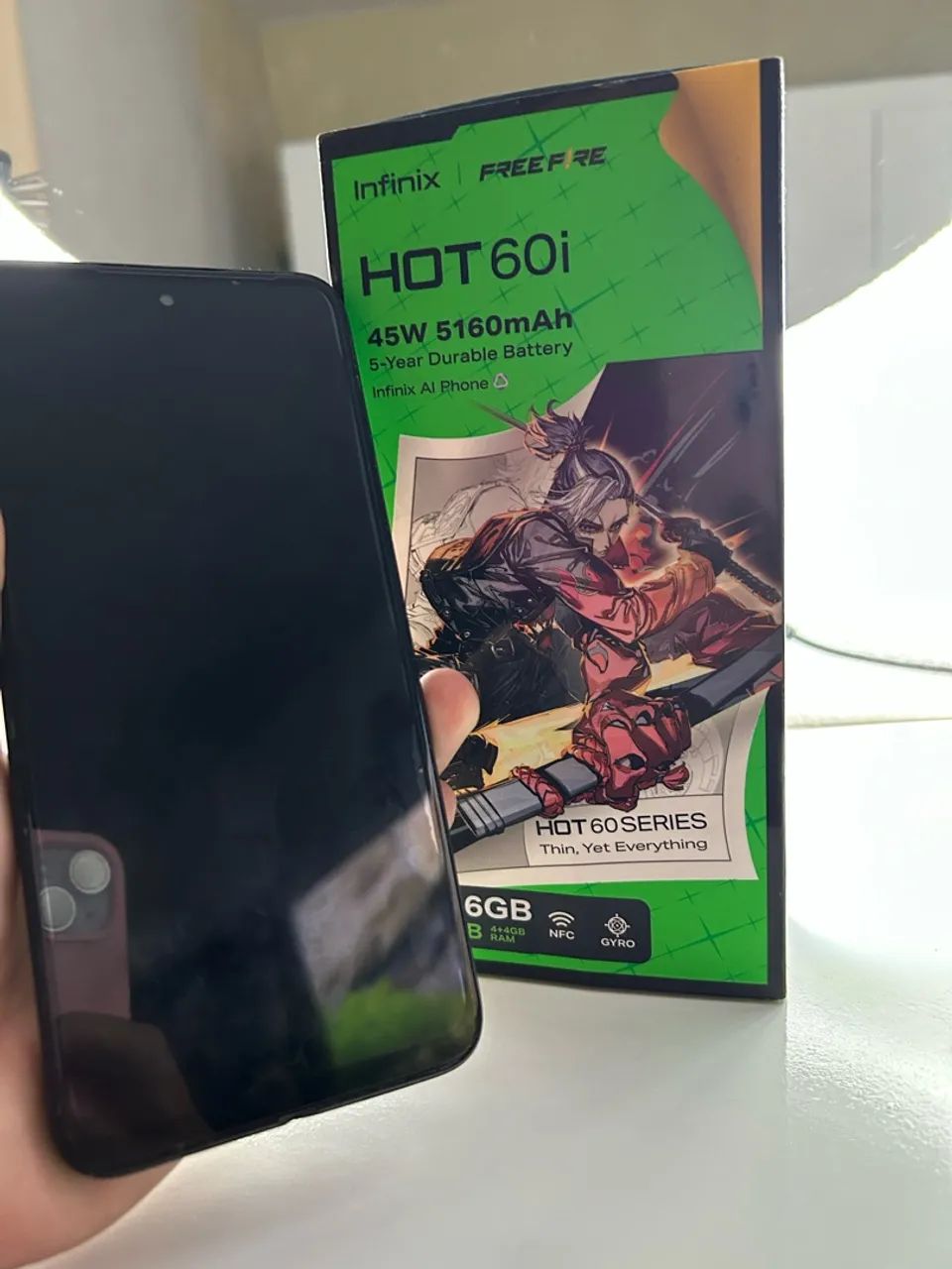 Celular infinix hot 60i