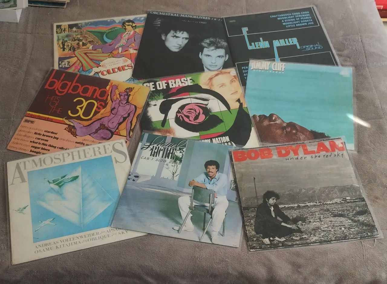 Lote de discos LP vinil internacionais bem cuidados - Foto 5