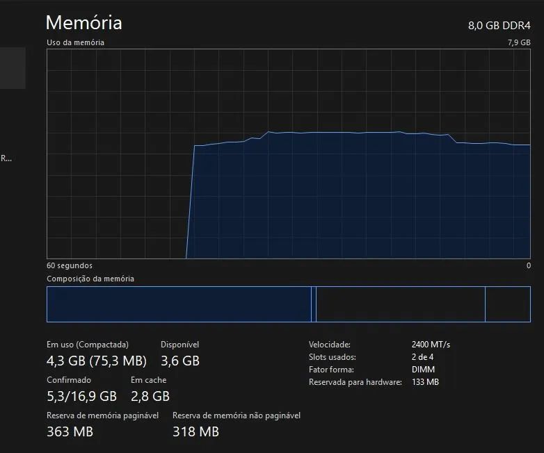 Memória ram ddr4 8gb (2x4GB) - Foto 2