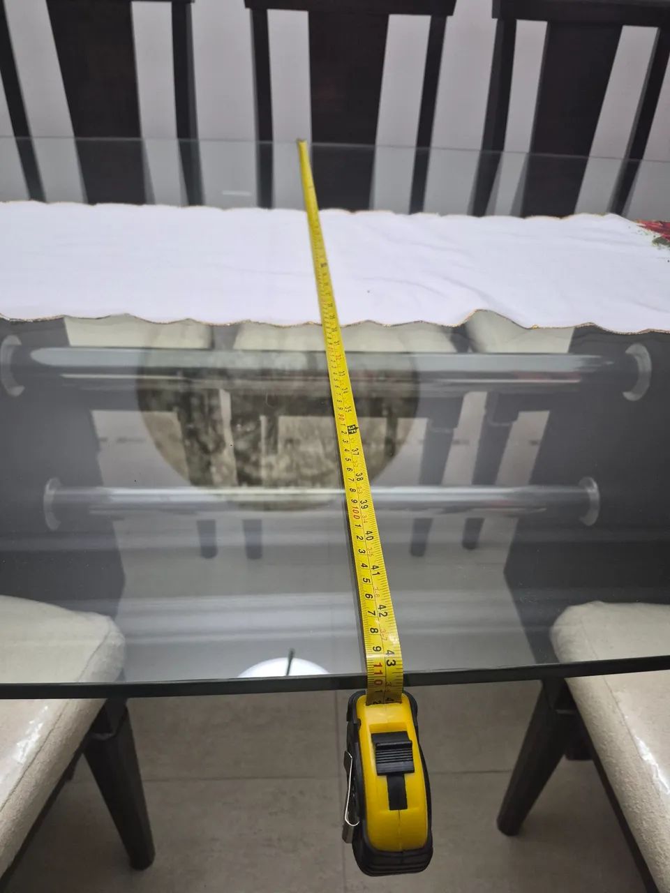 Conjunto de mesa e cadeira jantar - Foto 3