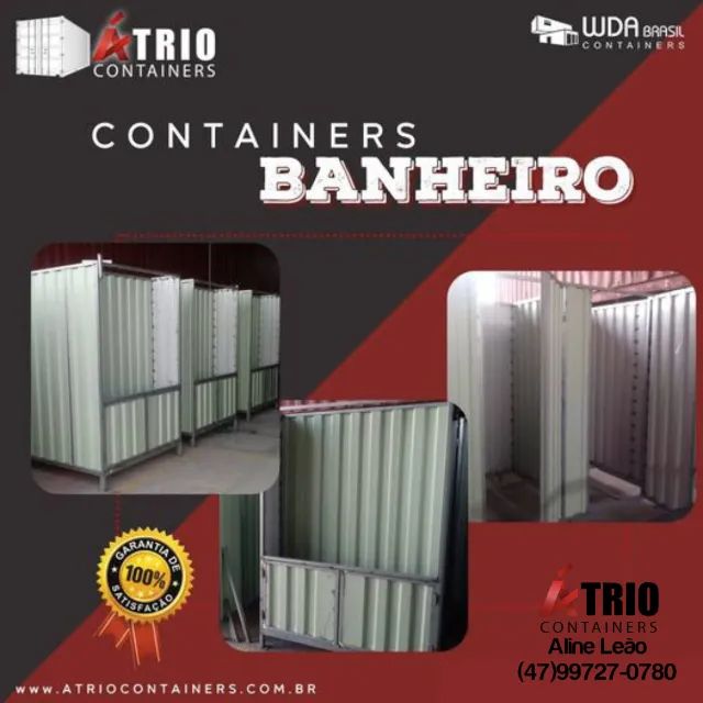 Container banheiro direto da fábrica