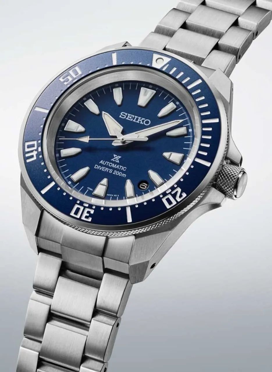 Relógio Seiko Prospex Samurai Shogu-rai Automático - SRPL51B1 D1SX Azul - Foto 3