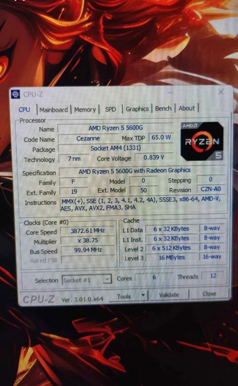 AMD Ryzen 5 5600G ? 6 Núcleos / 12 Threads - Foto 3