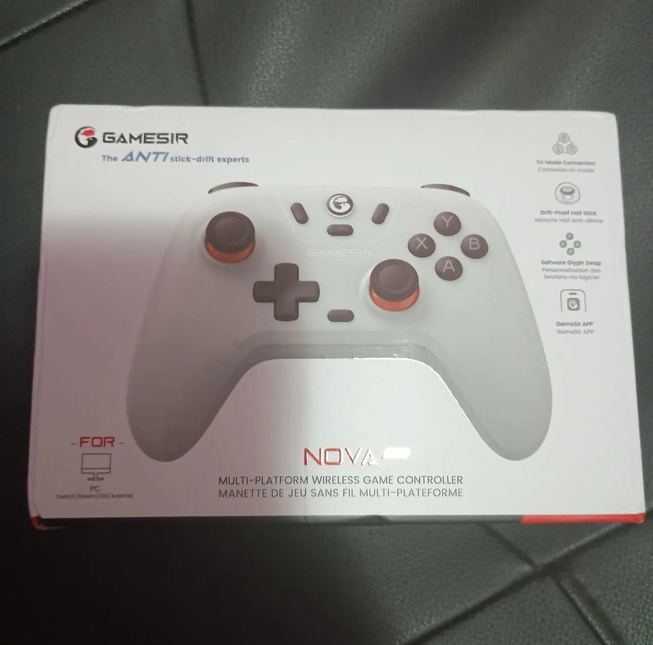 Controle GameSir lacrado para PC, Nintendo Switch e Smartphone 