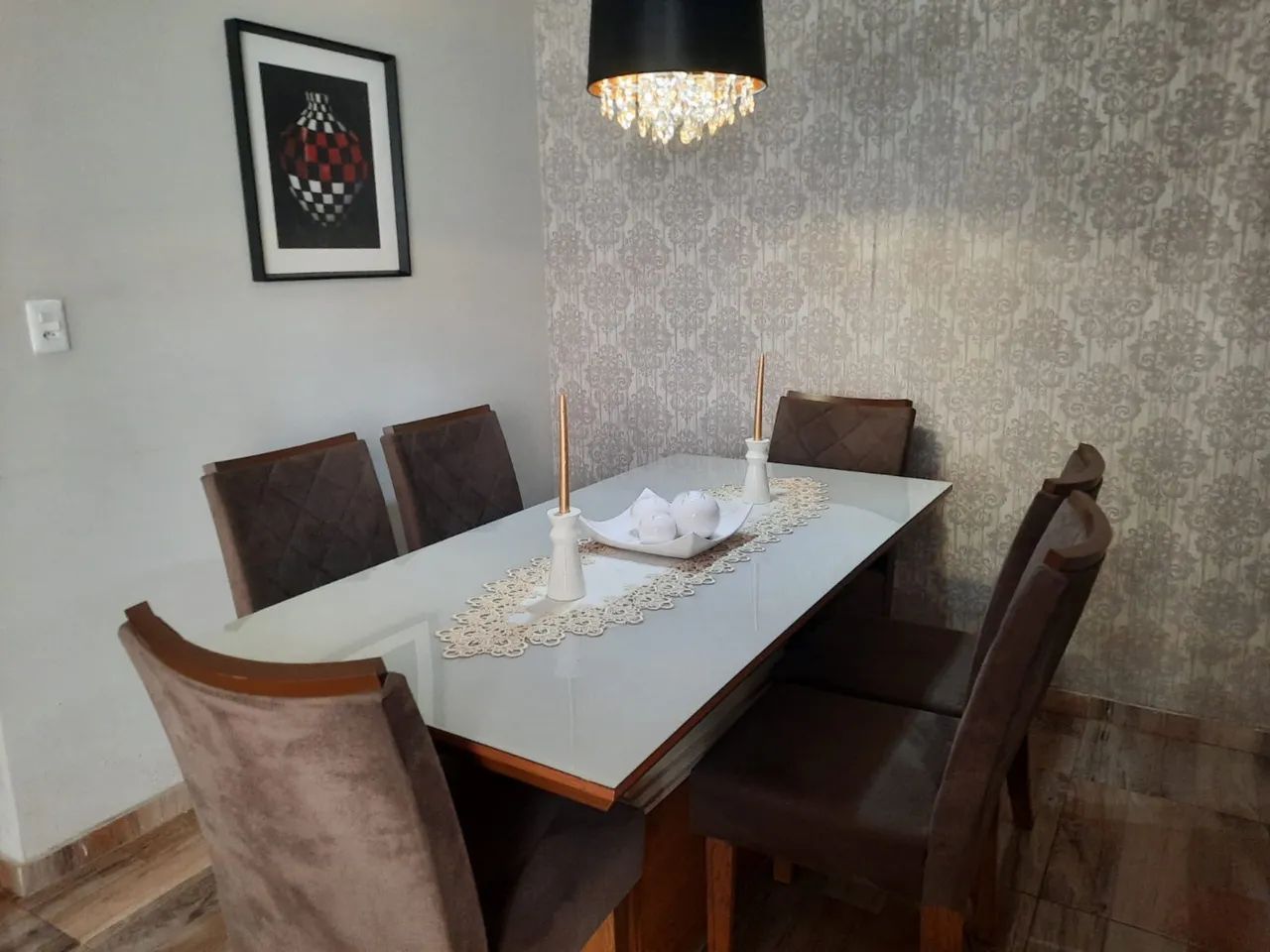 Conjunto de mesa e cadeiras - Foto 2