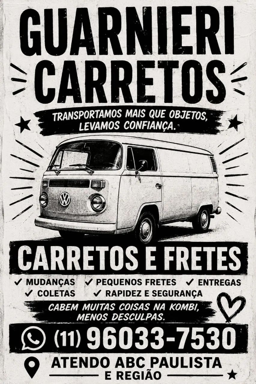 Carretos para mudanças (ABC e Região)