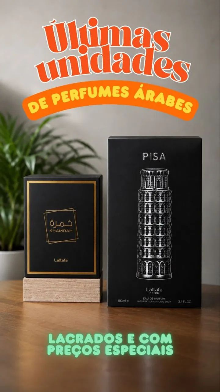 Perfume Árabe Lacrado Promoção 