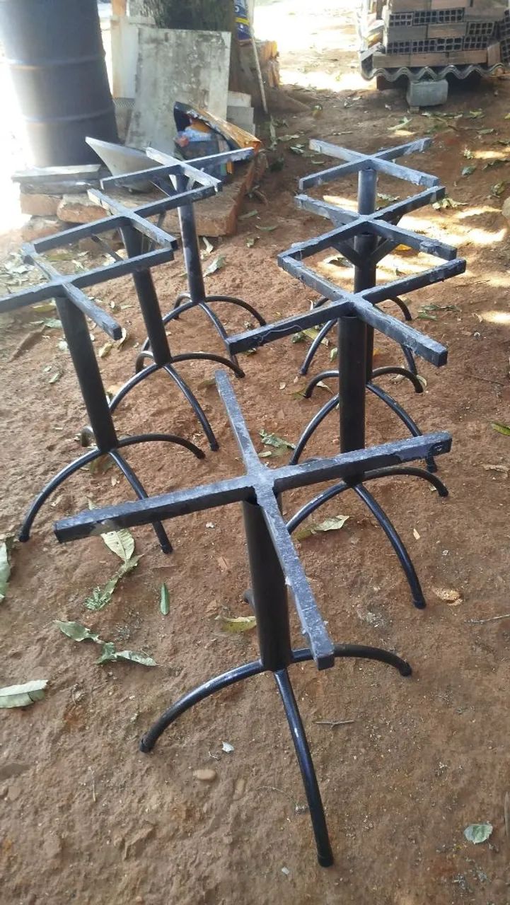 Base para mesa em Metalon  - Foto 4