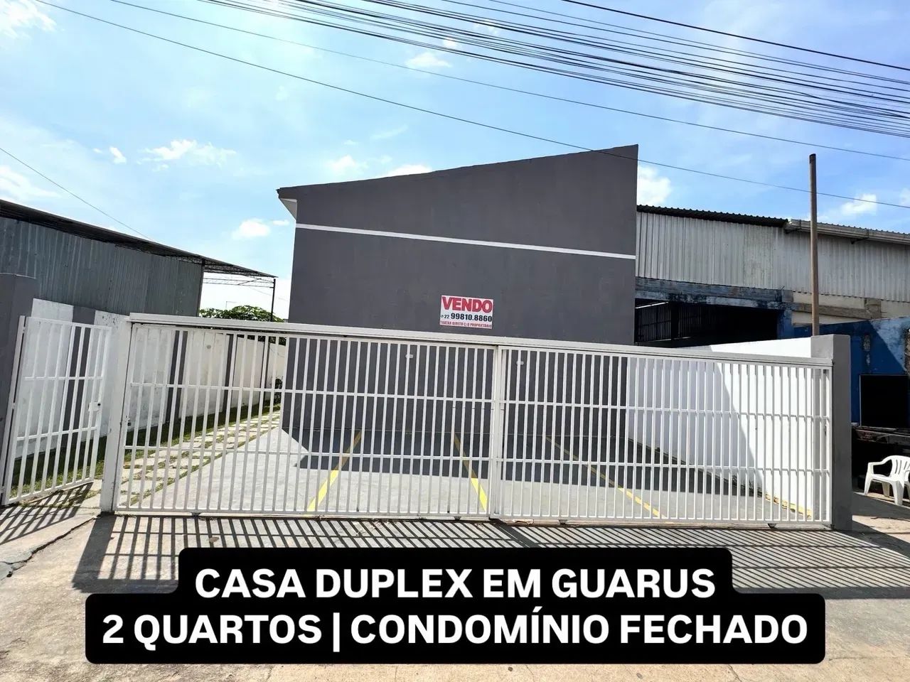 Duplex 2 Quartos Próximo ao Shopping Guarus.
