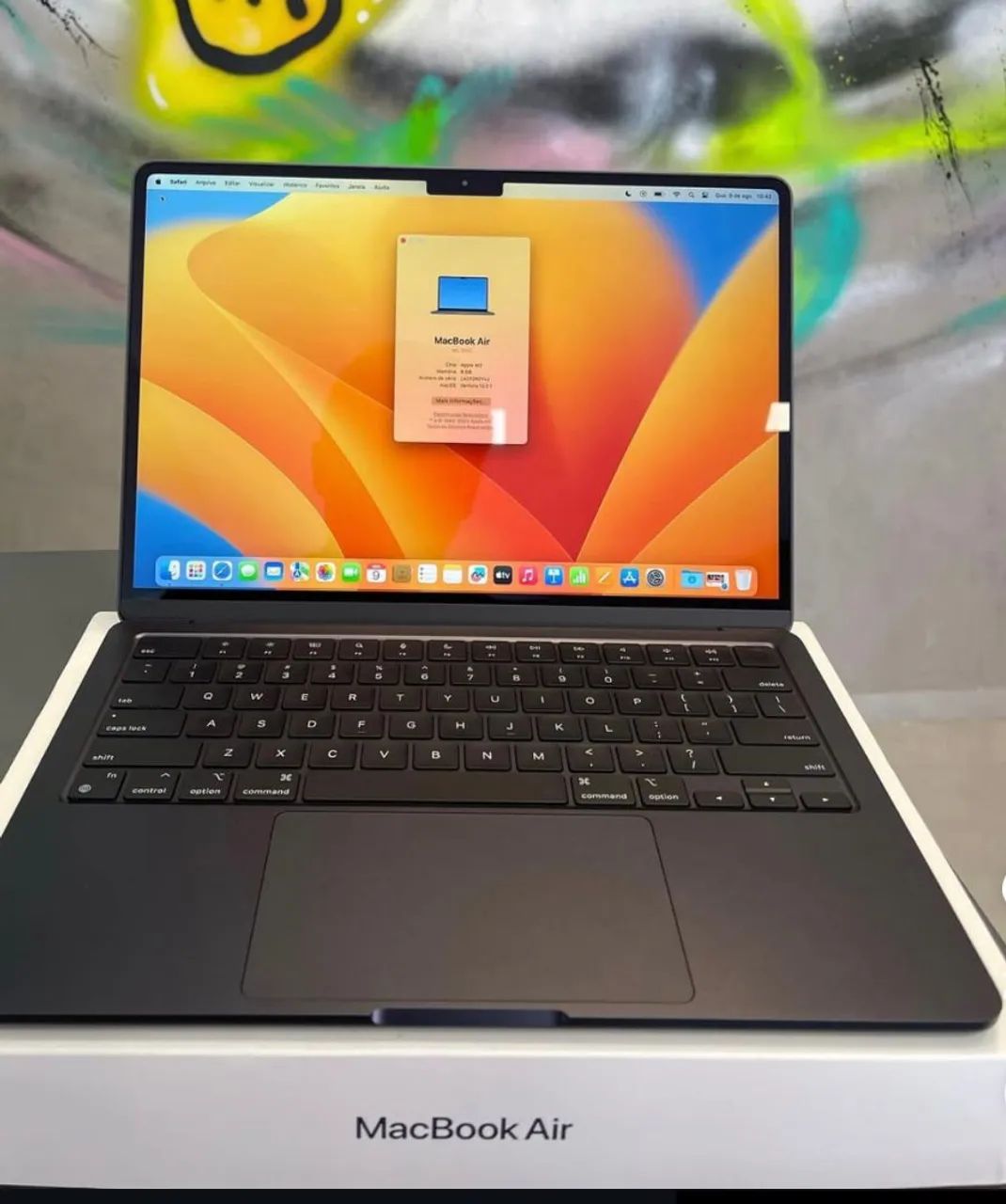 Air M2 13? 2022 *512GB 24GB RAM - Novo Lacrado Original Garantia