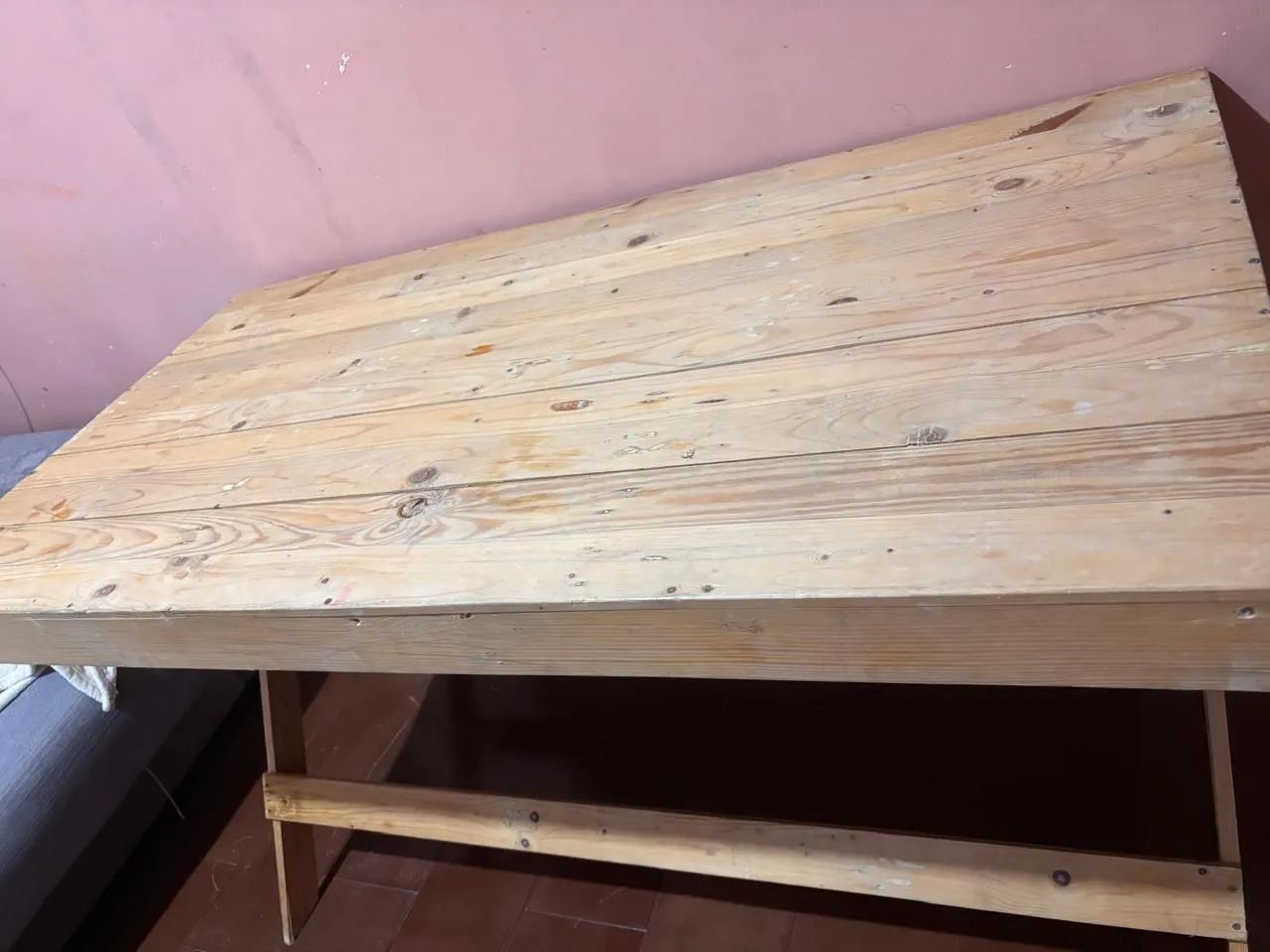 Mesa palete cavalete - Foto 2