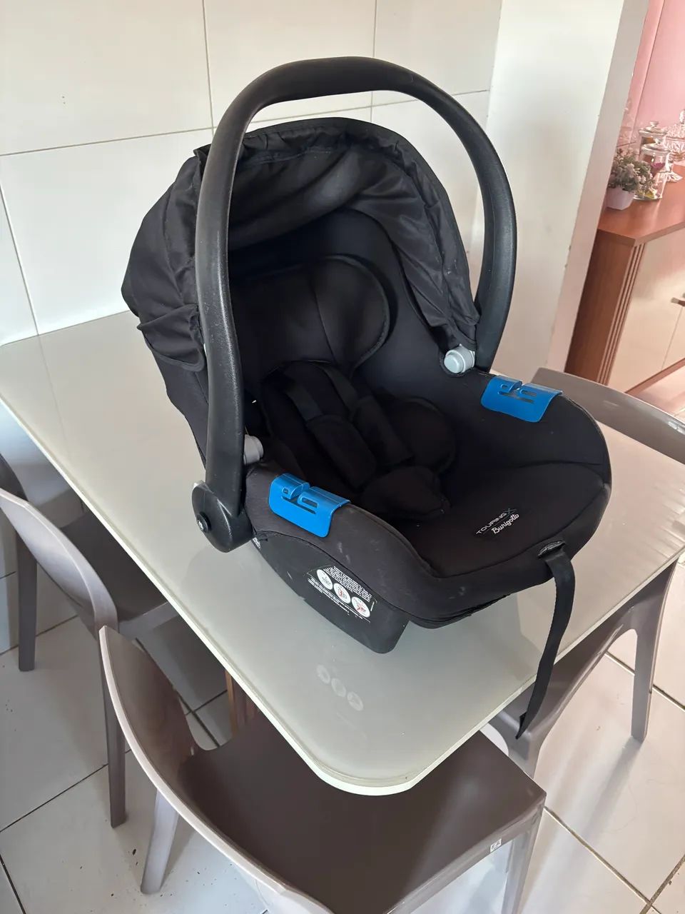 Carrinho de bebê e bebê conforto  - Foto 3