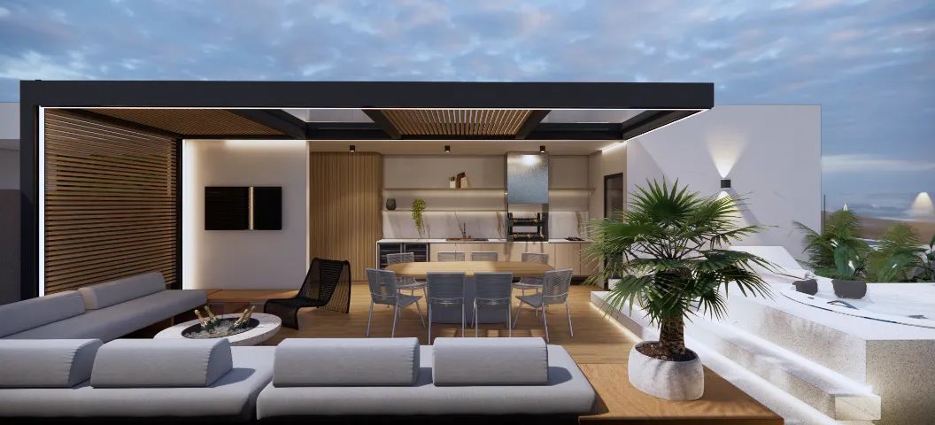 Cobertura Duplex no melhor de Tabatinga no Litoral Sul - 142 metros Areia de Tabatinga - Foto 6