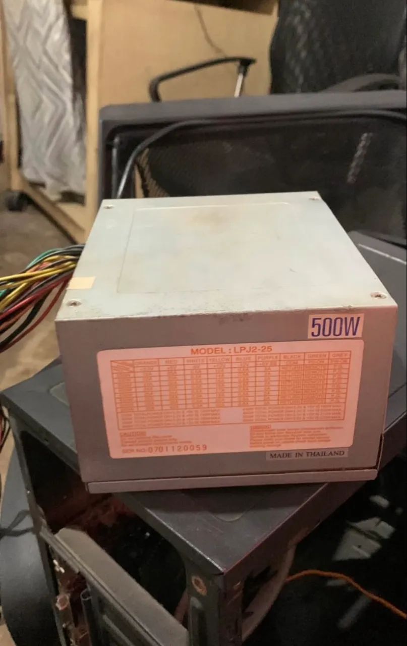 FONTE 500W BARATA!