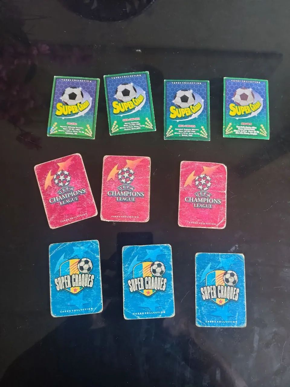 Lote cards futebol super craques e UEFA Champions  - Foto 2