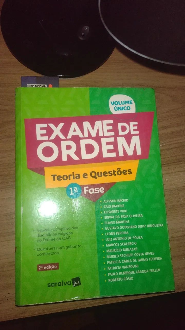Livro 1°fase OAB - Teoria e questões