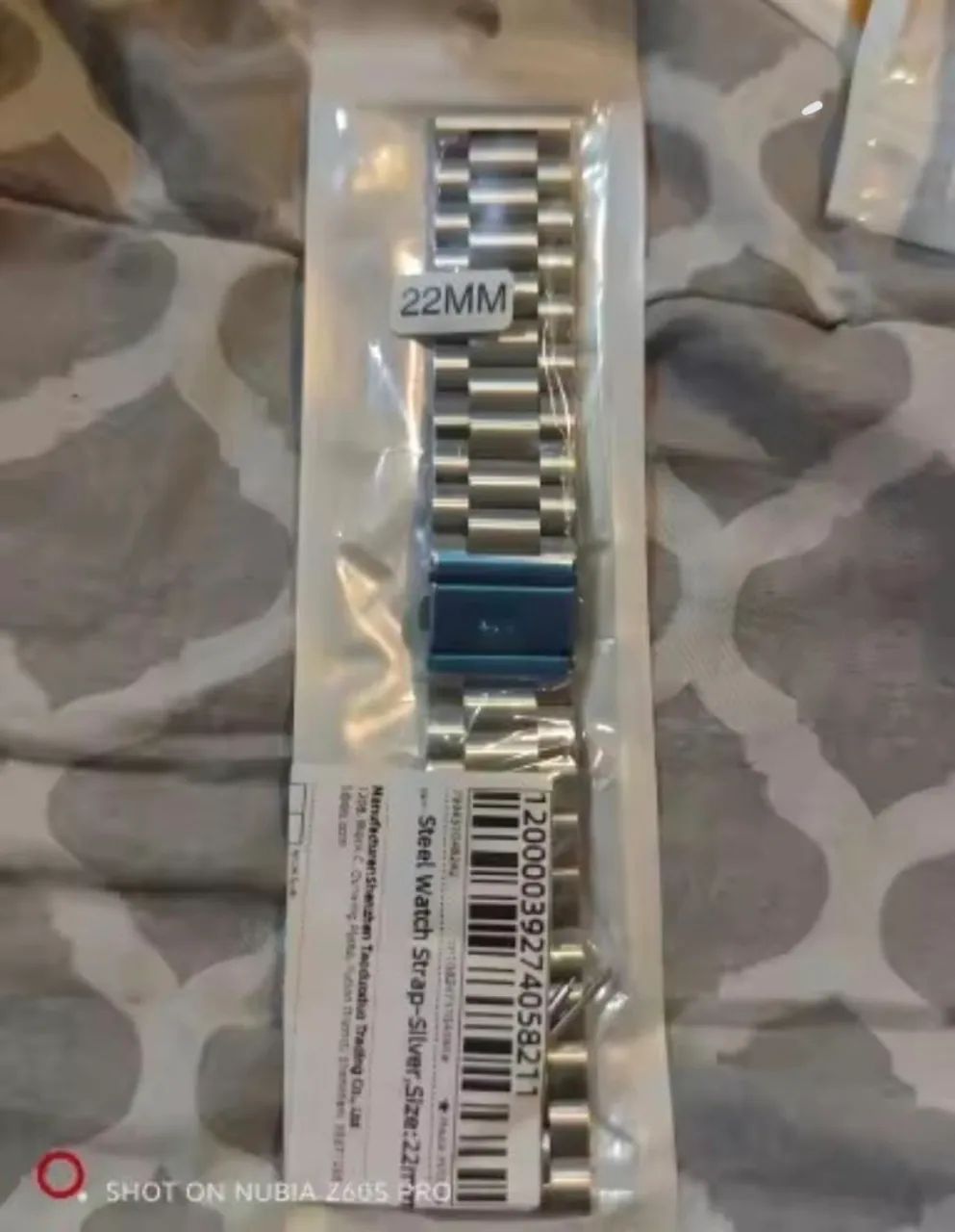 Pulseira de aço 