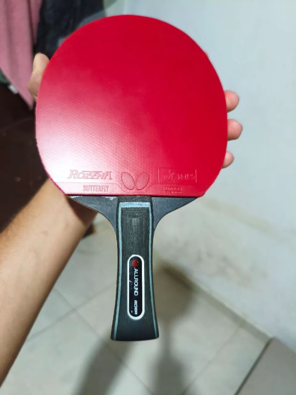 Raquete de tênis de mesa intermediária
