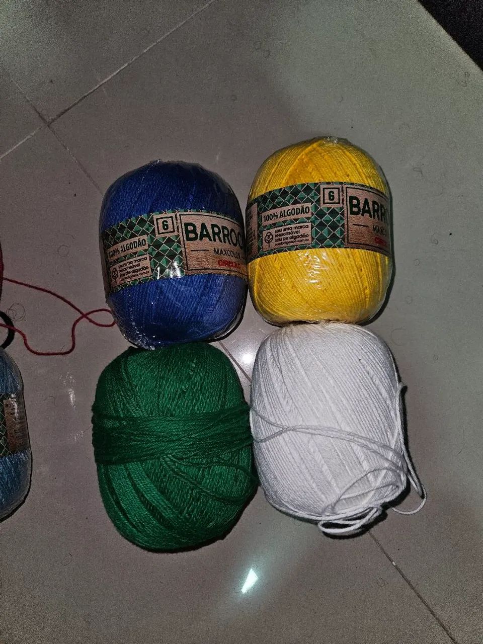 Barroco algodão croche 200g  - Foto 3