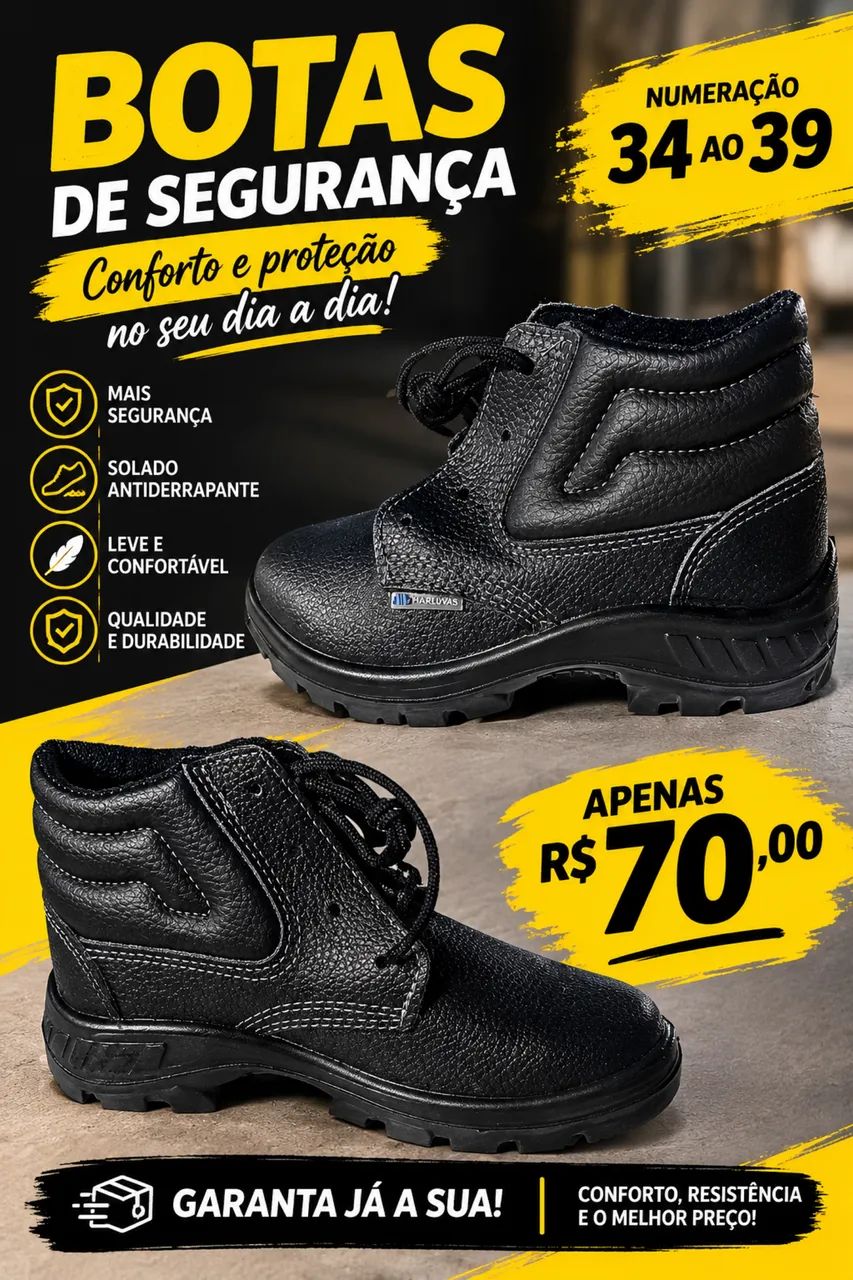 Botas de Segurança 