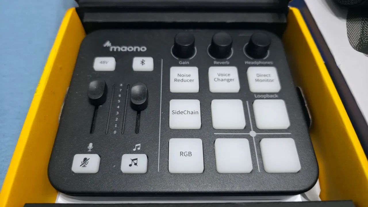 Microfone Fifine Tank + Maono Mixer - Kit Top Streaming  - Foto 4