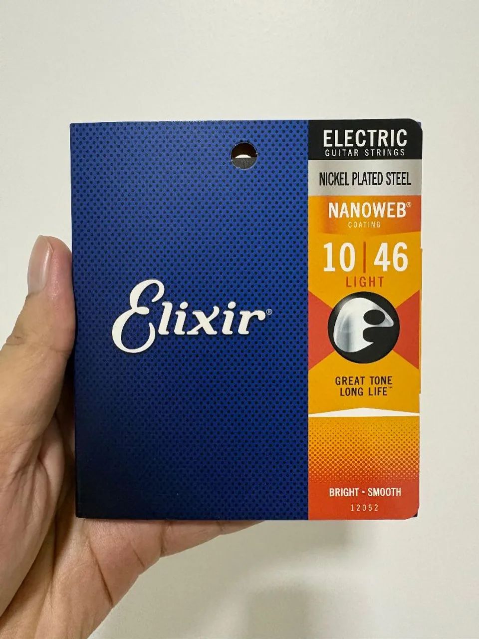 Corda de guitarra Elixir nanoweb 010-046 original - Foto 3