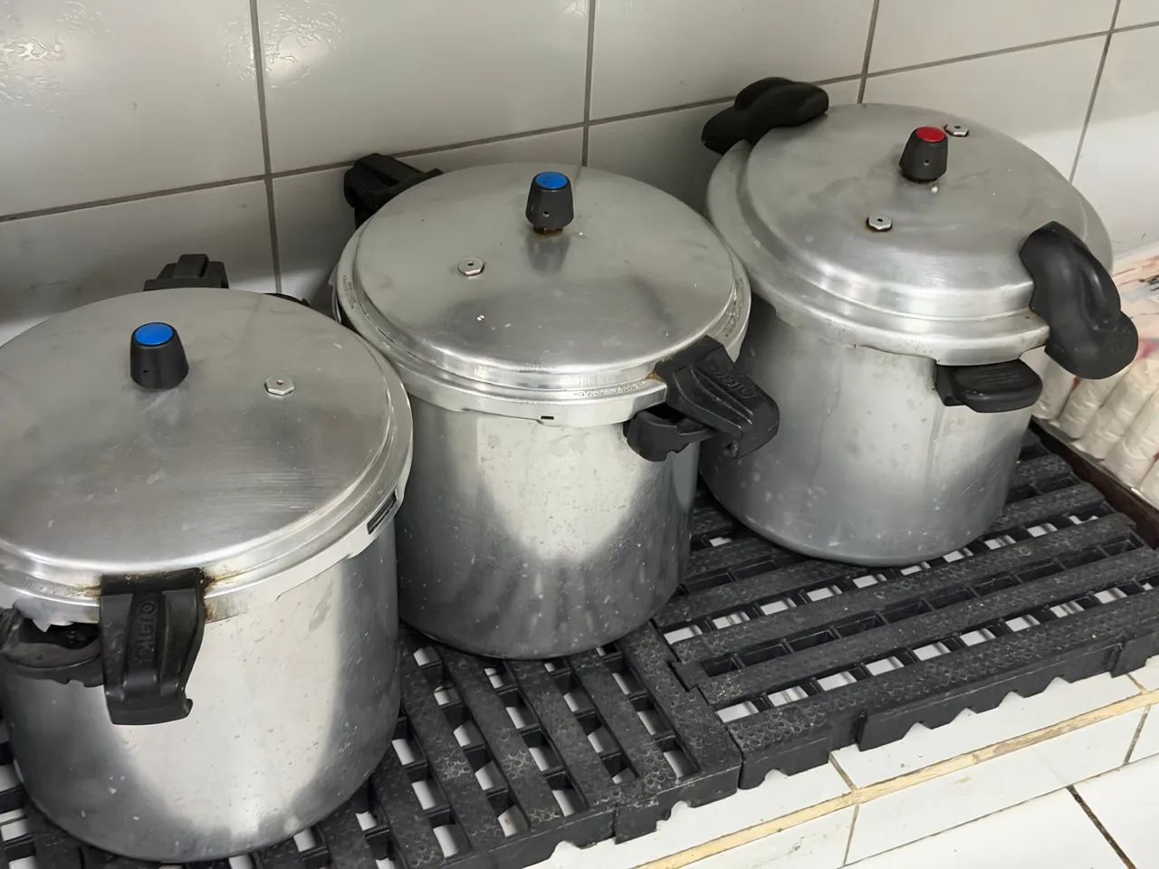 Panela de pressão industrial 