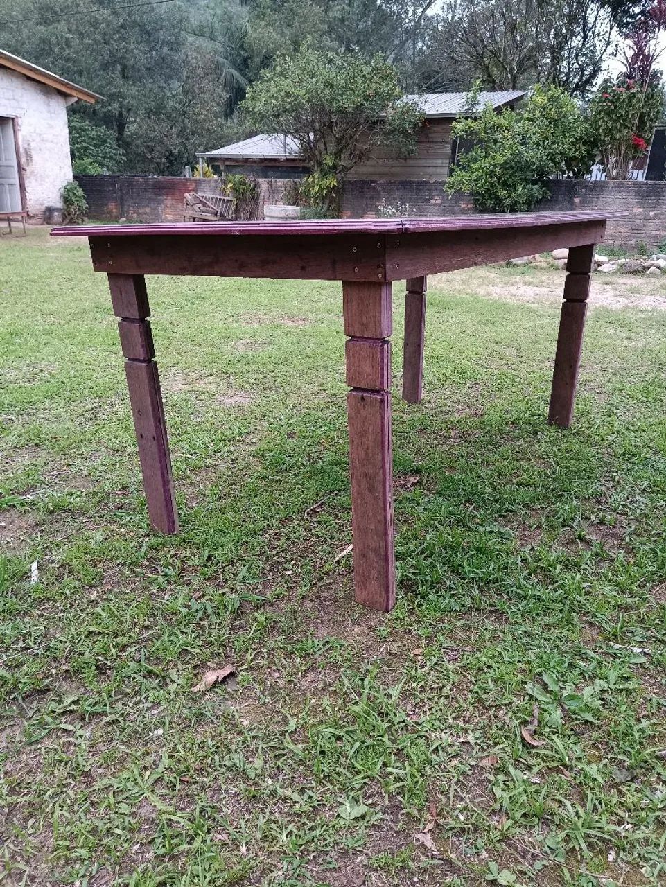 Mesa colonial em madeira de Roxinho  - Foto 3