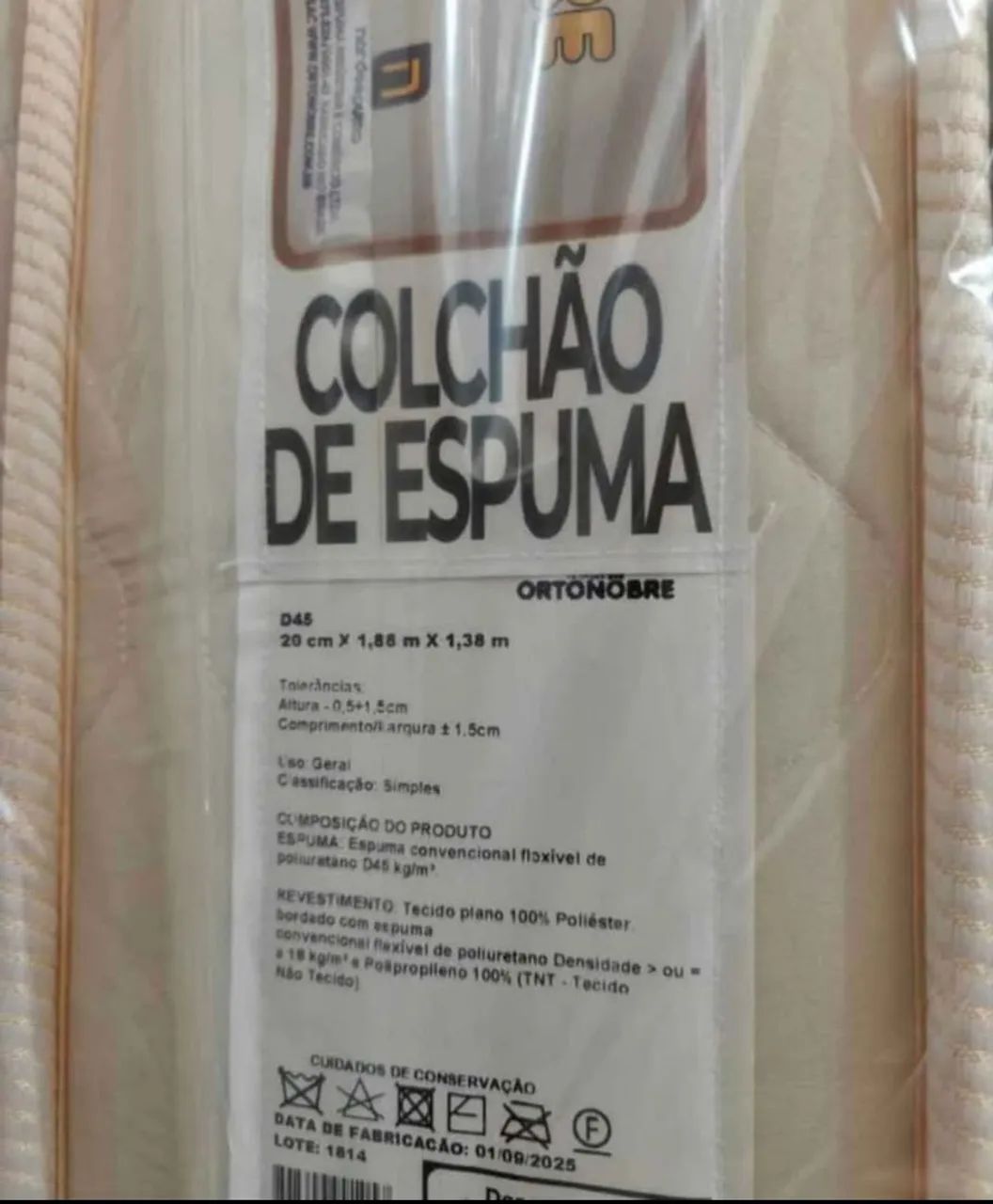 Colchão Casal D45 (Pronta entrega) - Foto 3