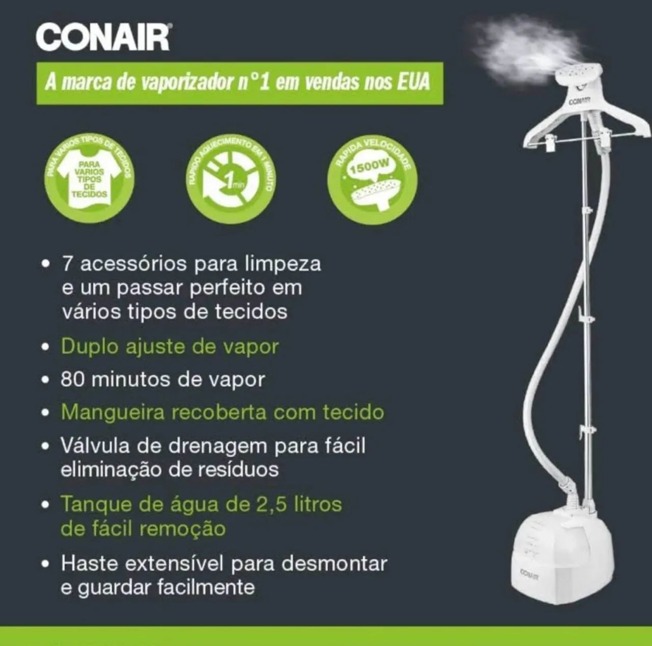 Passadeira Polishop conair NOVA - Foto 4