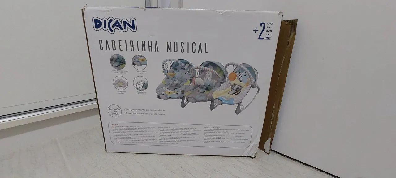 Cadeirinha de descanso Dican tema espacial, bem conservada. - Foto 5