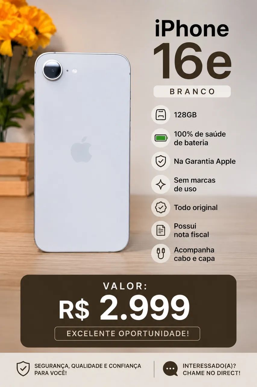 iPhone 16e Manacapuru 