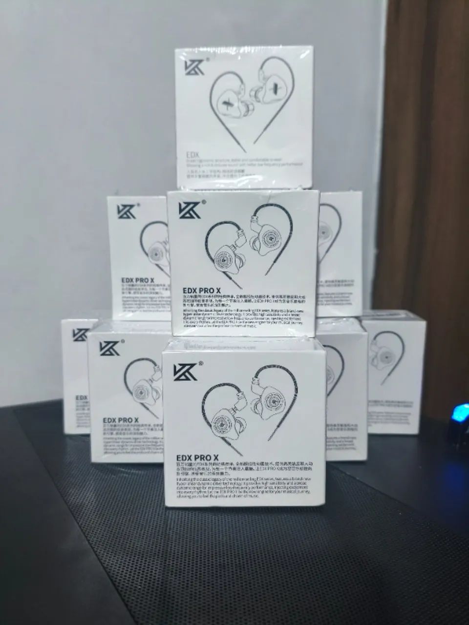 Fone De Ouvido Profissional KZ EDX Pro Intra-auricular(Com e Sem Microfone Consute Disp) - Foto 2
