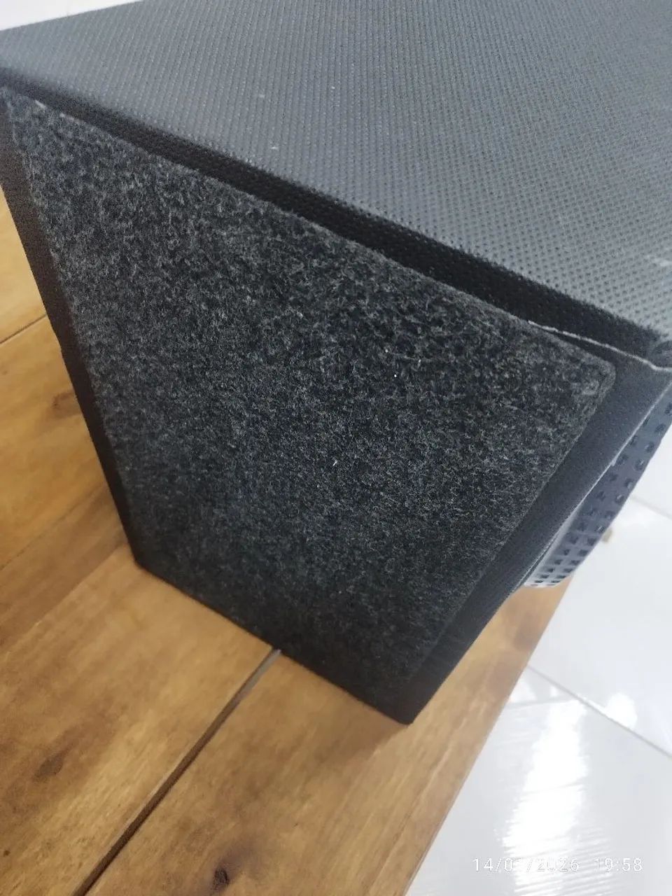Subwoofer da pionner 350w RMS caixa selada - Foto 5