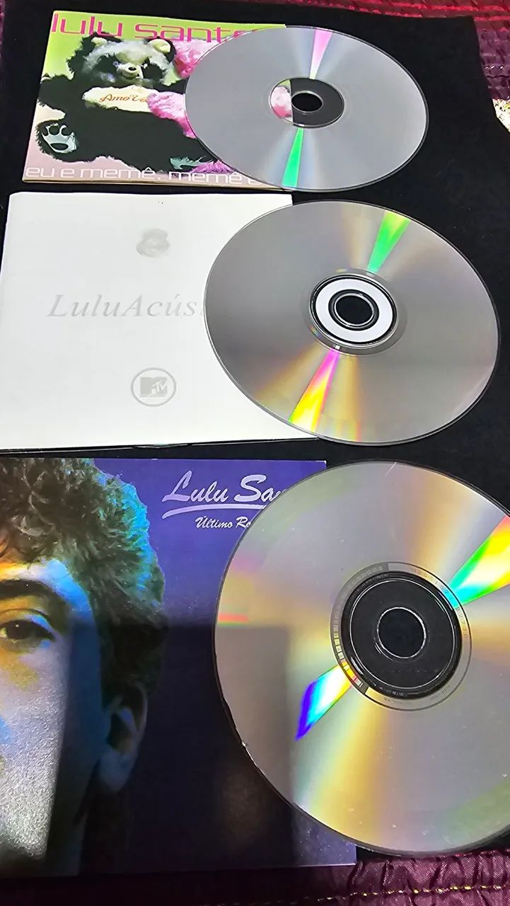 CDs LULU SANTOS -Combo 3 álbuns - Foto 2