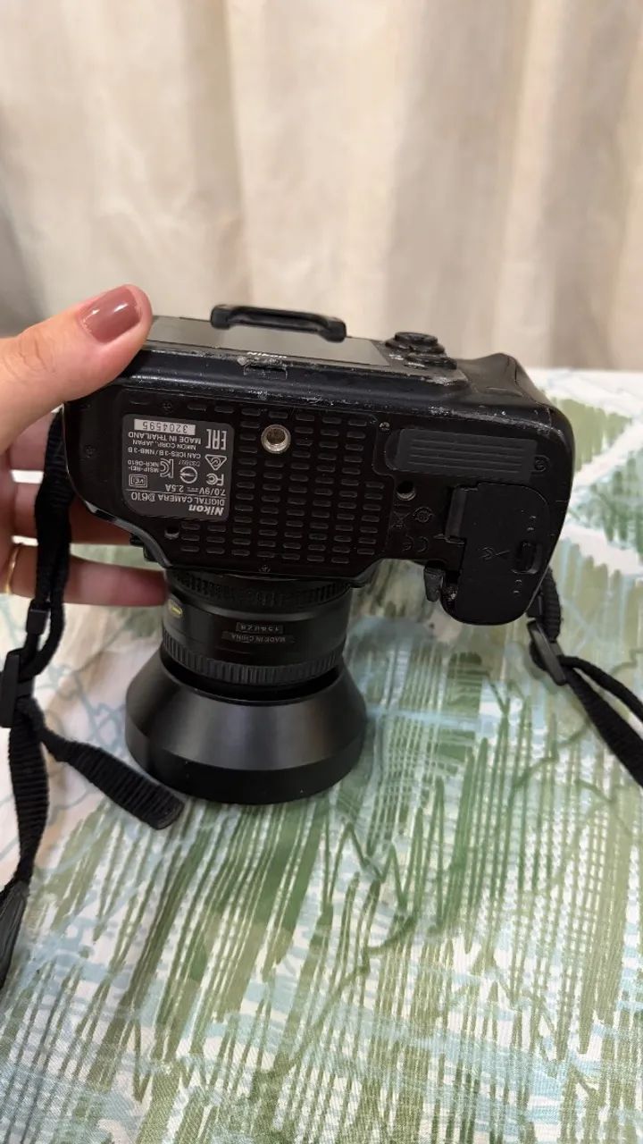 Nikon D610  full frame + 2 lentes e acessórios. - Foto 5
