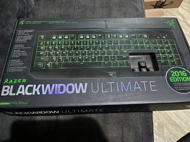 TECLADO MECÂNICO RAZER BLACKWIDOW ULTIMATE 2016 EDITION! - Foto 2