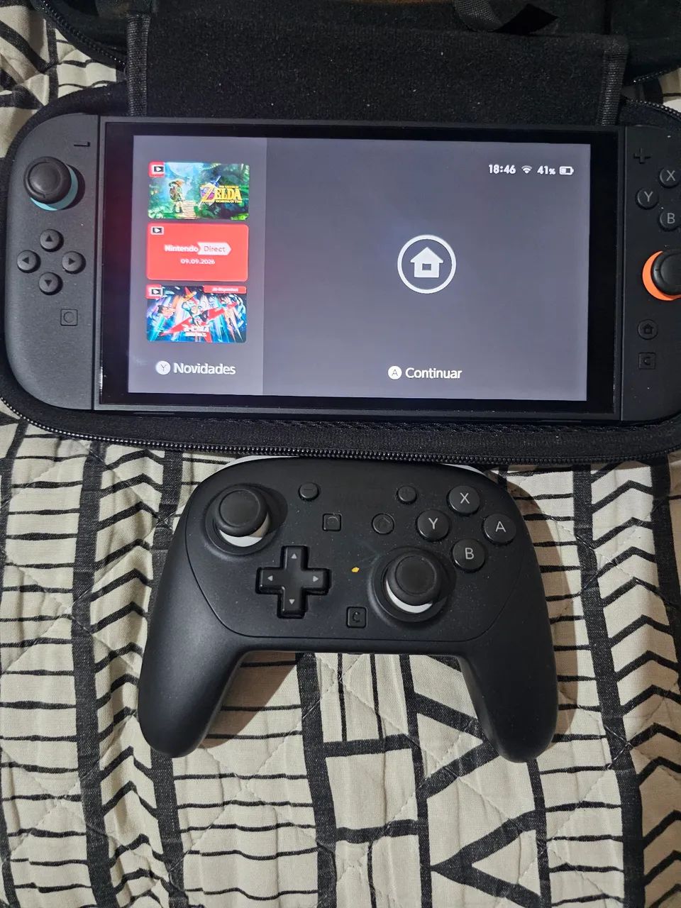 Nintendo Switch 2 + Controle Pro Nintendo Switch 2 - Foto 2