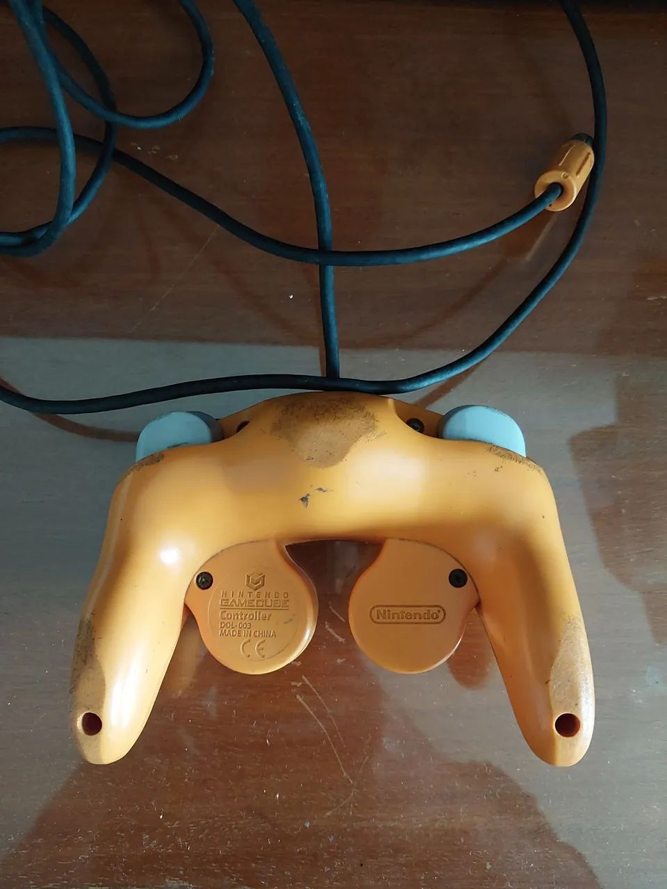 Controle Gamecube laranja original usado - Foto 2