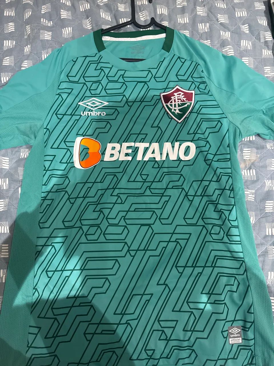 Camisa Fluminense 2022 - Goleiro Umbro - Tamanho M - Foto 3