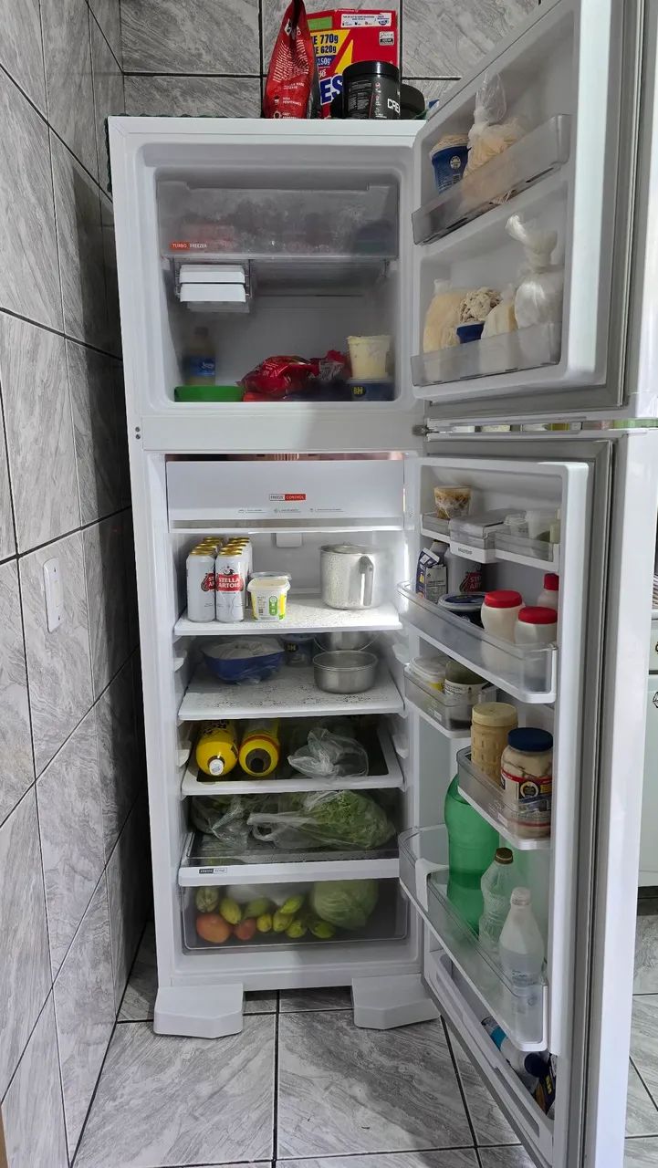 Geladeira Frost Free Duplex 400L BRM54JB Branca - Geladeiras e