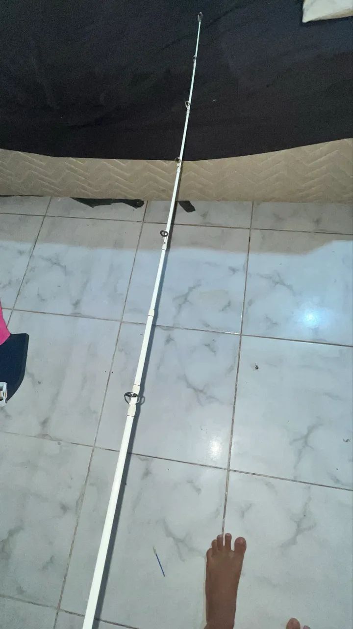 Vara de pesca caretilha ou mulinete - Foto 4