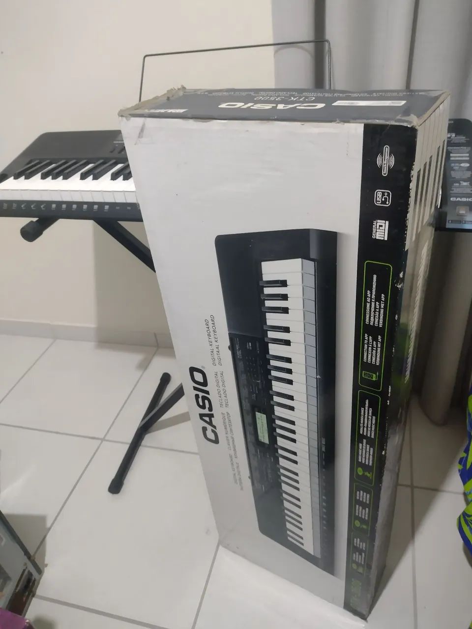 Teclado Casio - CTK-3500 (faça uma oferta)
