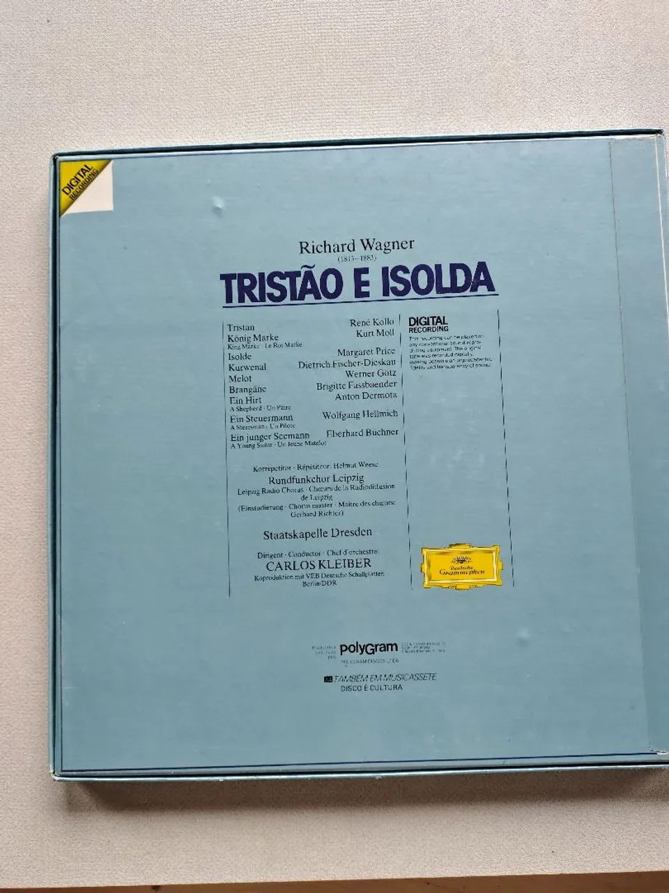 Discos de vinil Tristão e Isolda de Richard Wagner - Foto 2