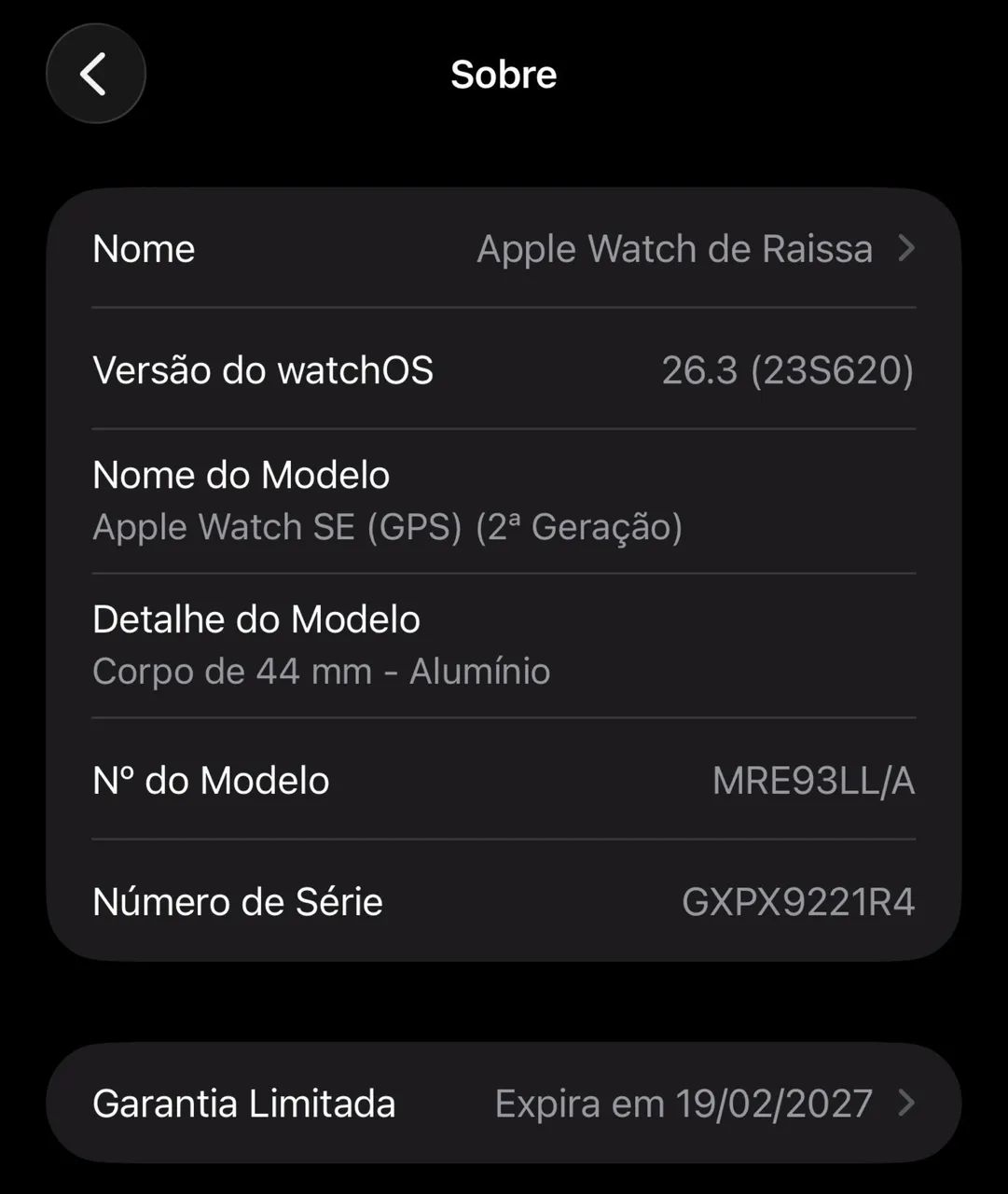 APPLE WATCH COM GARANTIA ATÉ 2027! - Foto 4