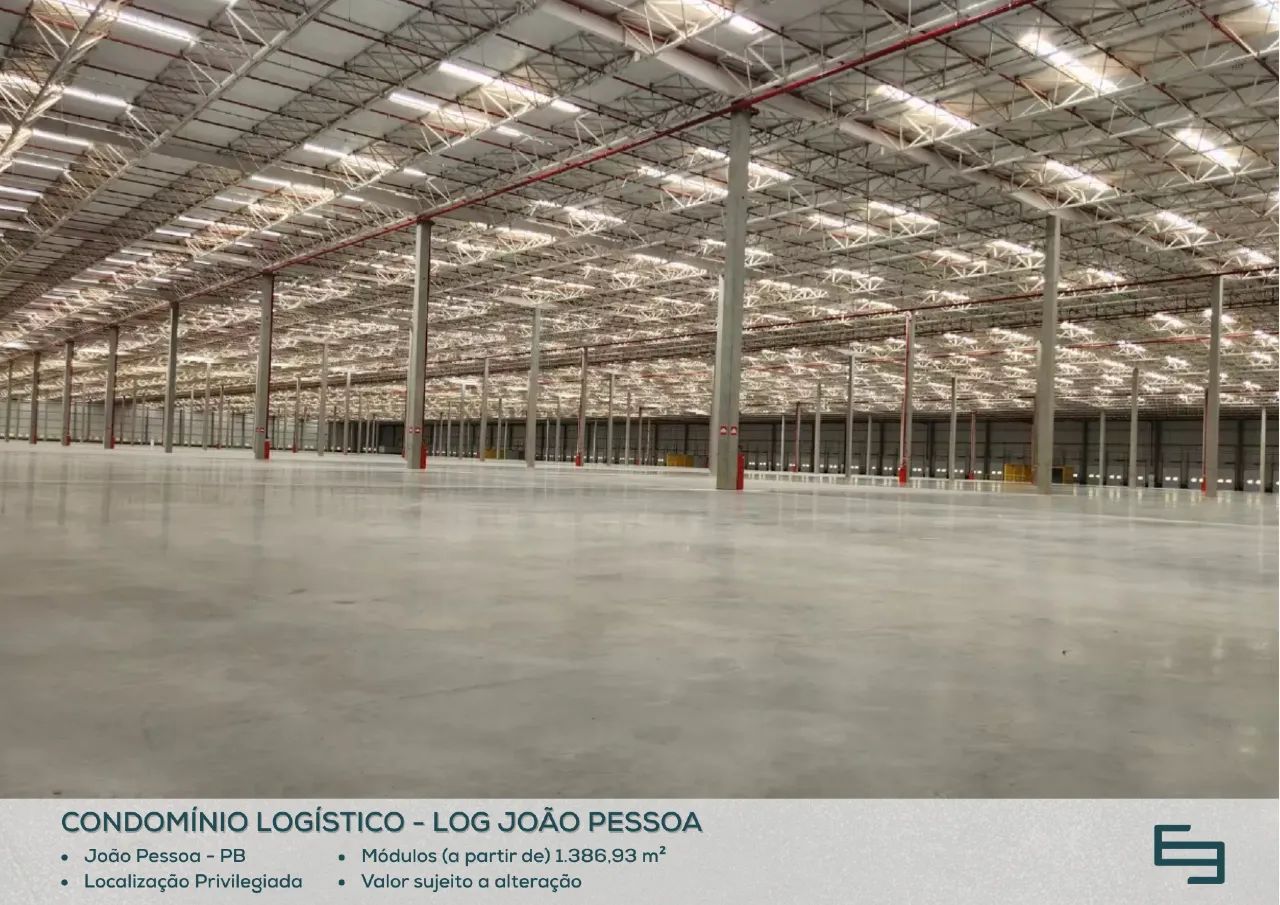Galpão para alugar em João Pessoa/PB com 1.232,03 m² e 5 docas