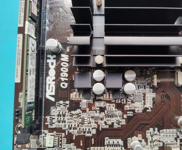 Placa mãe ASRock Q1900M Intel Quad-Core J1900 e 8 GB de memória - Foto 4