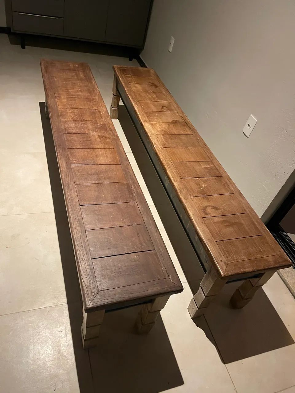 Bancos de madeira demolição  - Foto 3